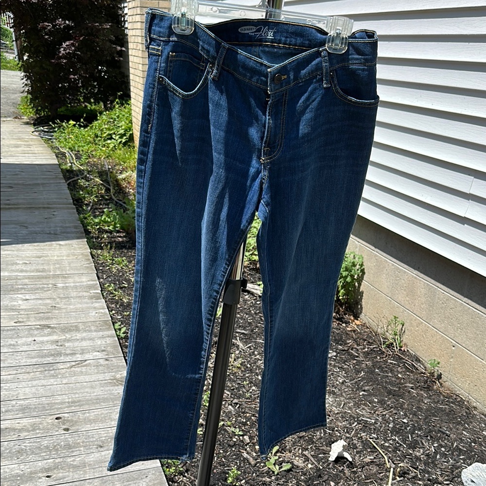 Dark Blue Old Navy The Flirt Jeans